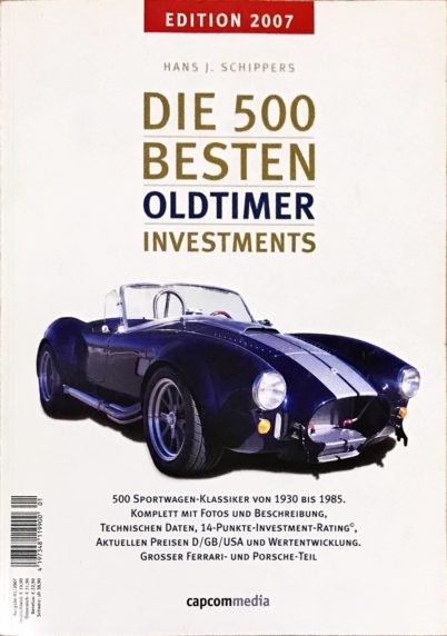 Die 500 besten Oldtimer-Investments Buch