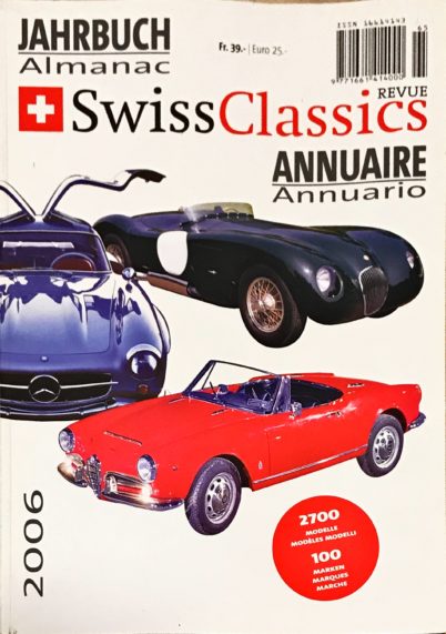 Swiss Classic Jahrbuch 2006 Jahrbuch Almanac Katalog