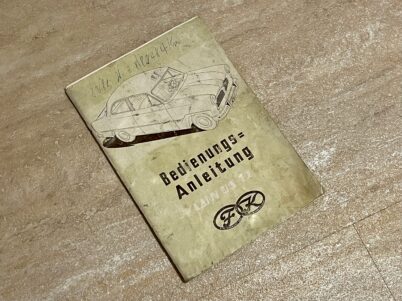 FORD TAUNUS 12 M Bedienungsanleitung 1953