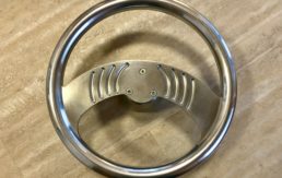 Billet Custom Alu Lenkrad poliert 30 cm VW Audi Porsche Seat