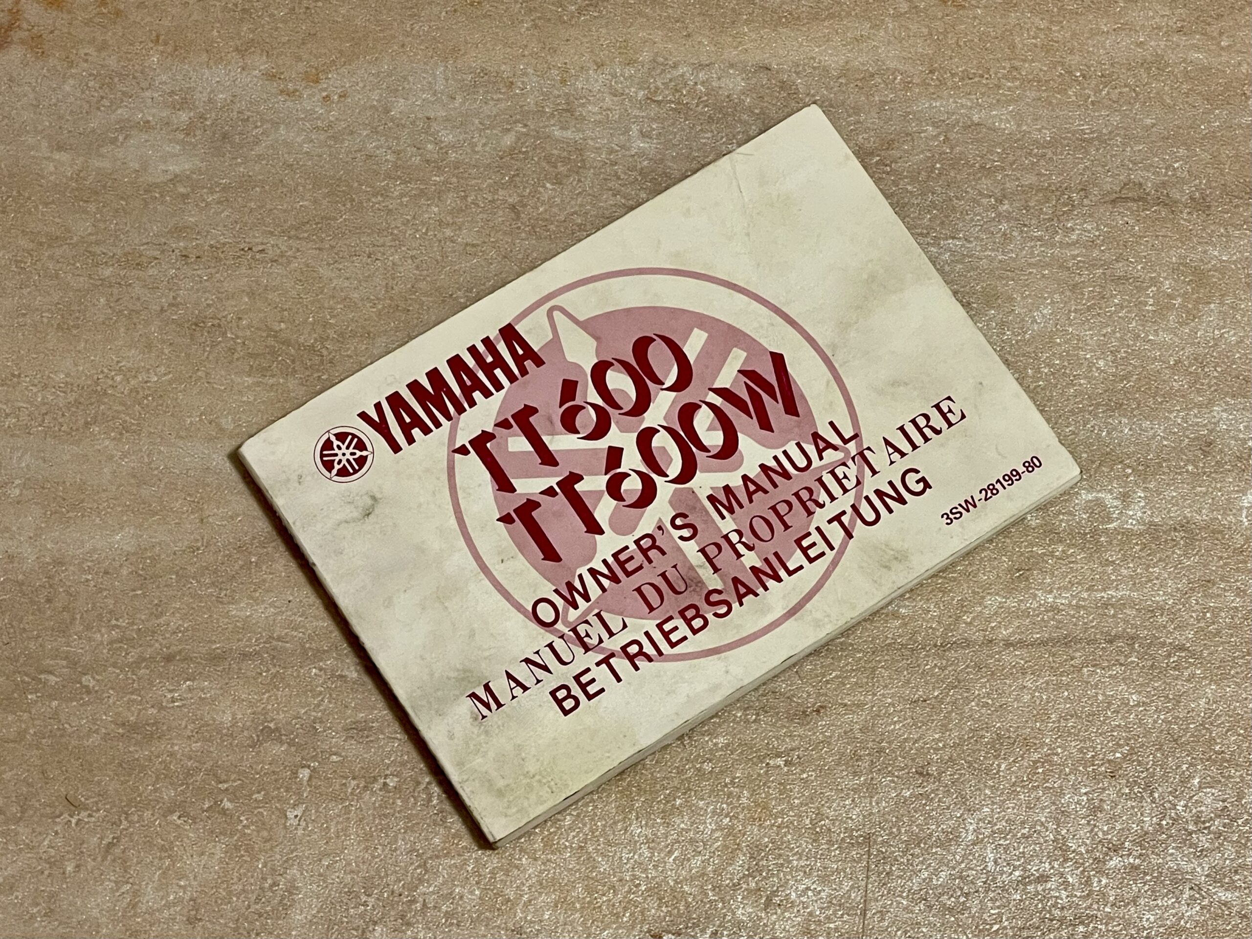 Yamaha TT600 & TT6OOW Hardenduro OWNER'S MANUAL BY YAMAHA MOTOR CO. LTD. IMG_4981 Yamaha TT600 & TT6OOW Hardenduro OWNER'S MANUAL BY YAMAHA MOTOR CO. LTD.