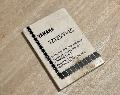 Yamaha YZ 125 1994 Reparaturbuch und Wartungshandbuch von Yamaha Motor Co. Ltd.