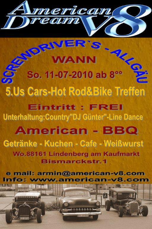 US Cars-Hot Rod&Bike Treffen Screwdriver's-Allgäu