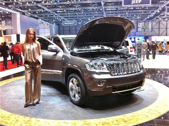 Jeep Grand Cherokee 2011, am 81. Auto Salon GE in der Schweiz