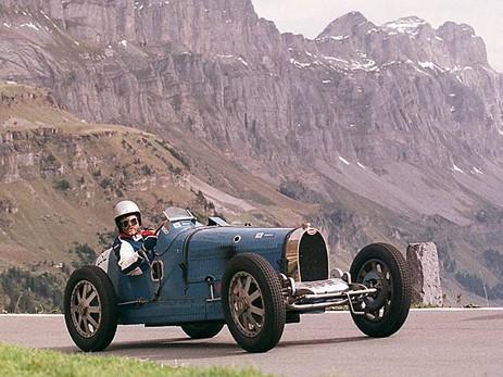 Bugatti 35C in blau Baujahr 1925
