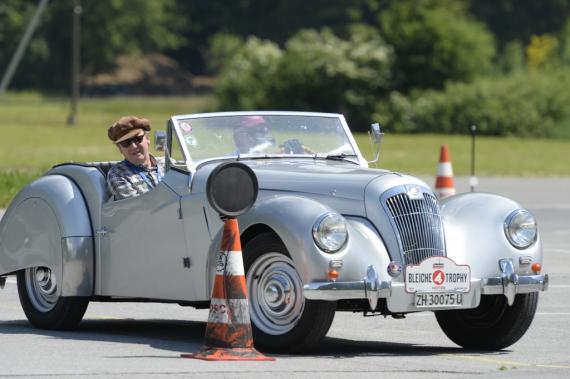 Lea Francis Sport 18 HP 1952 an der Bleiche Motor Trophy im Zürcher-Oberland