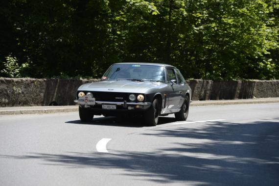 Jensen Interceptor MK3 1974 an der Bleiche Motor Trophy im Zürcher-Oberland