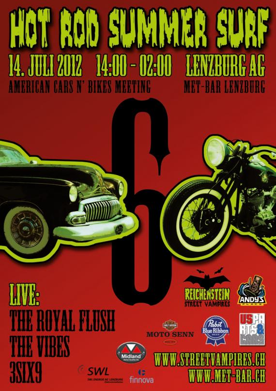 6. Hot Rod Summer Surf in Lenzburg