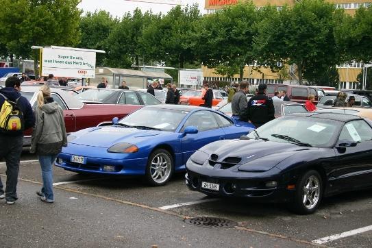 Dodge Stealth RT und Pontiac Trans Am Amerikaner Treffen in Volketswil