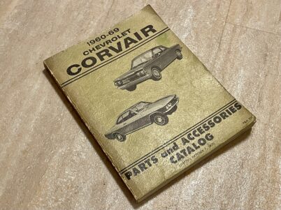 Chevrolet Corvair Teile & Zubehör Katalog 1960-69 von GM