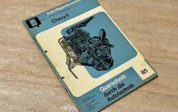 Chevy II Reparaturanleitung mit Maßtabelle Einstelltabelle von Bucheli Nr. 85