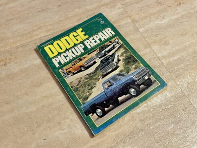 PETERSEN'S DODGE PICKUP TRUCK REPAIR MANUAL BOOK Nr. 5043