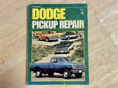 Dodge Pickup Truck Reparaturhandbuch von Petersen