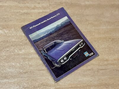 Plymouth Road Runner GTX und Satellite 1971 Prospekt