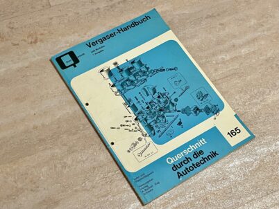 Vergaserhandbuch alle Modelle von A. Bucheli 165