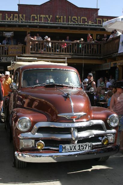 Ein Chevrolet in der Western Stadt Pullman City