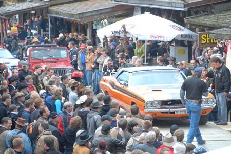 Dodge Challenger R/T Convertible in Pullman City beim US-Car Event