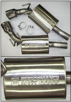 CHEVROLET Camaro 2010 GM Performance Exhaust Edelstahl Endschalldämpfer