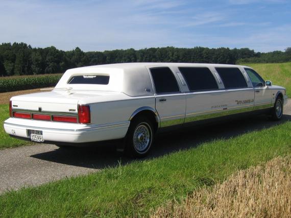 1997 Stretch LINCOLN Limousine Splash 120 Town Car 8,6 Meter 8 Sitzplätze Automat 1997, ZV mit Funk