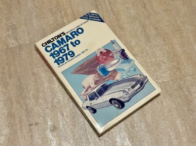 Chevrolet Camaro Reparaturhandbuch von 1967 bis 1979