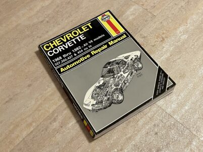 Corvette Reparaturhandbuch von 1968 bis 1982