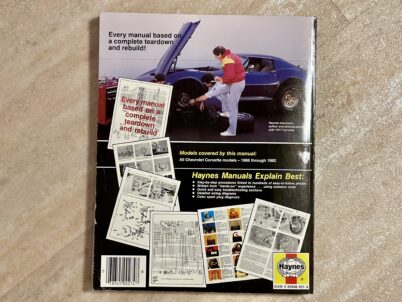 Corvette Reparaturhandbuch von 1968 bis 1982