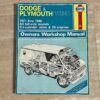 DODGE VAN & PLYMOUTH VAN 1971 thru 1986 All full-size Models Six-Cylinder inline & V8 Engines Owners Workshop Manual