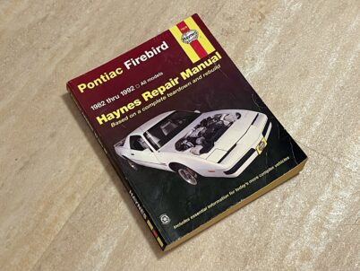 Pontiac Firebid Reparaturhandbuch von 1982 bis 1992 von Hayne