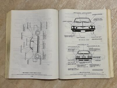CORVAIR GM PARTS & ACCESSORIES CATALOG 1960-69