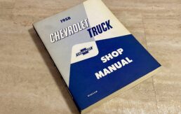 ORIGINAL  1958 Chevrolet Truck - Shop Repair Manual - 1958 Models RS-63-S & M