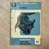 Chevy II Reparaturanleitung mit Maßtabelle Einstelltabelle von Bucheli Nr. 85