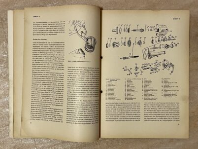 Chevy II Reparaturanleitung mit Maßtabelle Einstelltabelle von Bucheli Nr. 85