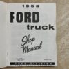 Ford F100 F150 F350 P350 Reparaturhandbuch von Ford Motorcompany