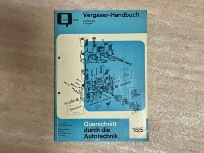 Vergaserhandbuch alle Modelle von A. Bucheli 165
