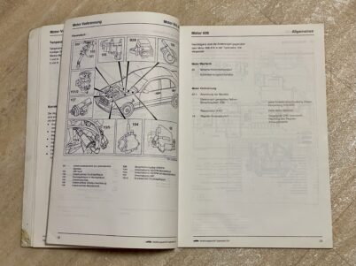 Werkstatthandbuch Mercedes E-Klasse PKW-Typenreihe W 210 Einfuehrungsschrift in den Kundenservice von Mercedes-Benz