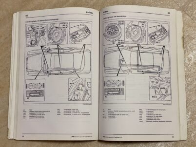 Werkstatthandbuch Mercedes E-Klasse PKW-Typenreihe W 210 Einfuehrungsschrift in den Kundenservice von Mercedes-Benz