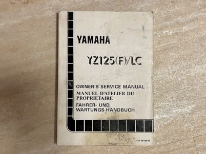 Yamaha YZ 125 1994 Reparaturbuch und Wartungshandbuch von Yamaha Motor Co. Ltd.