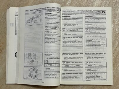 Yamaha YZ 125 1994 Reparaturbuch und Wartungshandbuch von Yamaha Motor Co. Ltd.