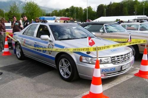 American Live in Oensingen in SO ein NYPD Police Car Cadillac Seville