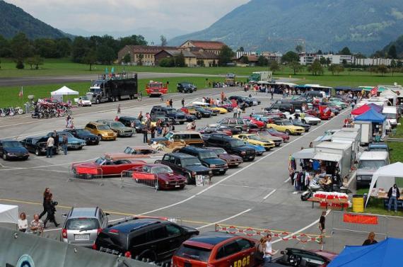 9th US-Car & Harley Meeting Mollis GL hat immer viele Besucher