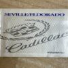 Cadillac Seville / Eldorado Deutsche Bedienungsanleitung 1996 - 2002