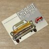 Chevrolet Bel Air 1957 Verkaufsbroschüre Katalog Prospekt von GM Biel