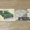 Chevrolet Bel Air 1957 Verkaufsbroschüre Katalog Prospekt von GM Biel