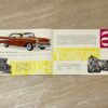 CHEVROLET BEL AIR SPORT SEDAN 2413 1957 Verkaufsbroschüre Katalog Prospekt von GM Biel