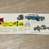 CHEVROLET STATIONWAGON BEXUVILLE 1957 Verkaufsbroschüre Katalog Prospekt von GM Biel