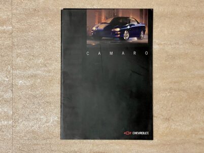 Chevrolet Camaro Coupe Targa Cabriolet Z28 Coupe 2001 Prospekt