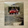 Ford Mustang Coupe und Cabriolet 1996 Prospekt