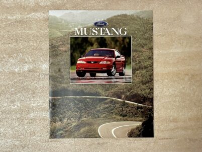 Ford Mustang Coupe und Cabriolet 1996 Prospekt