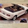 Ford Mustang Coupe und Cabriolet 1996 Prospekt