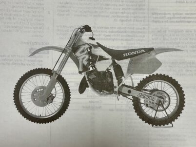 Honda CR 125 R 1994 Motocross Werkstatthandbuch Reparaturanleitung